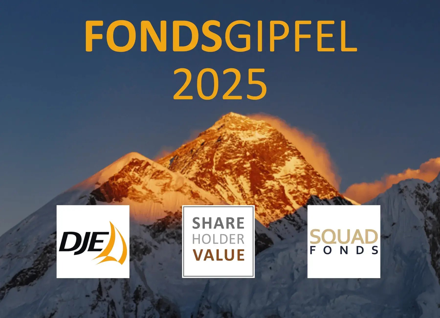 FONDSGIPFEL 2025 Mannheim